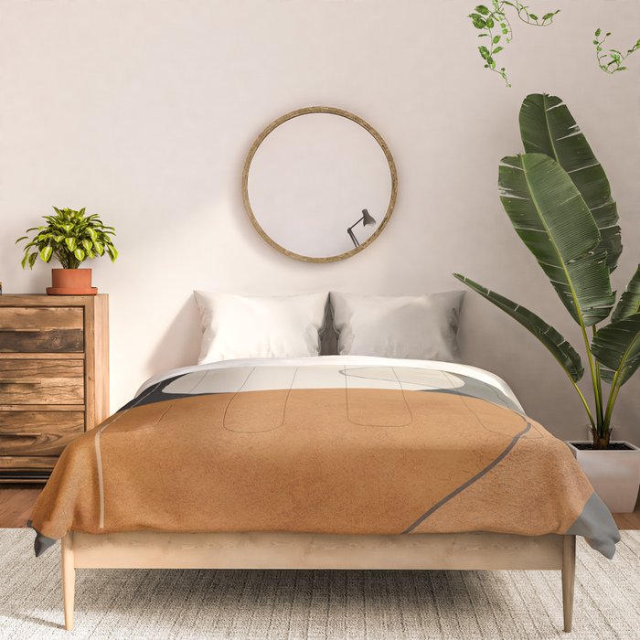 Abstract Minimal Shapes 129 Comforter Gallery Image 3