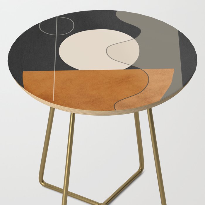 Abstract Minimal Shapes 129 Side Table Gallery Image 2