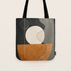Abstract Minimal Shapes 129 Tote Bag Gallery Image 1