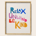 Relax, Unwind, Be Kind Serving Tray Gallery Image 1