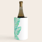 Tropical Banana Leaves - Mint Palette Wine Chiller Gallery Image 3