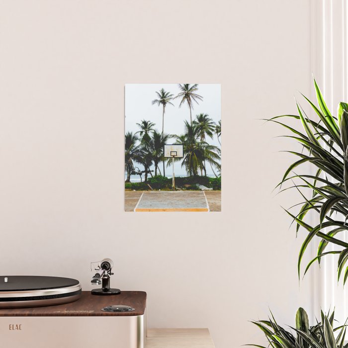 Basketball on Isla Bastimento, Bocas del Toro, Panama Poster Gallery Image 2