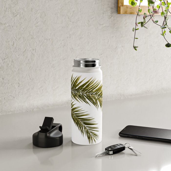 Palm Leaves V Water Bottle Gallery Image 4