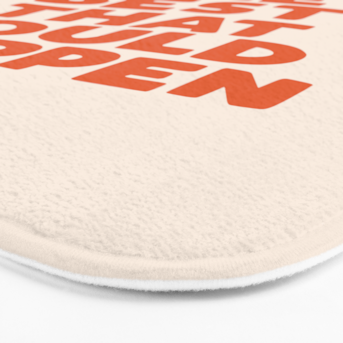What's The Best That Could Happen Bath Mat Gallery Image 3