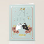 Gemini Zodiac Series Stationery Card Gallery Image 2