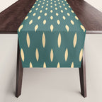 Minimalist Dash Pattern Casvani Table Runner Gallery Image 1