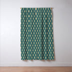 Minimalist Dash Pattern Casvani Window Curtain Gallery Image 3