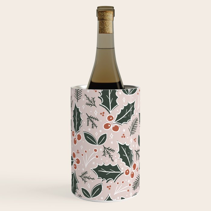 Holly-days . Light Blush Wine Chiller Gallery Image 1