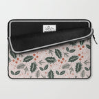 Holly-days . Light Blush Laptop Sleeve Gallery Image 2