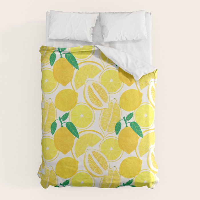Lemon Harvest Duvet Cover Gallery Image 1