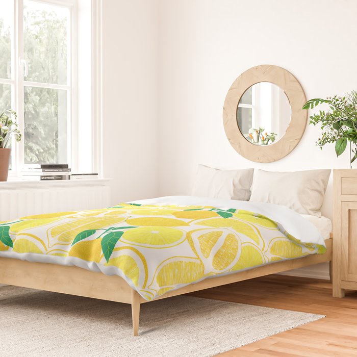 Lemon Harvest Duvet Cover Gallery Image 2