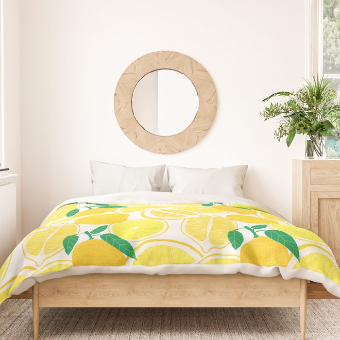 Lemon Harvest Duvet Cover Gallery Image 3