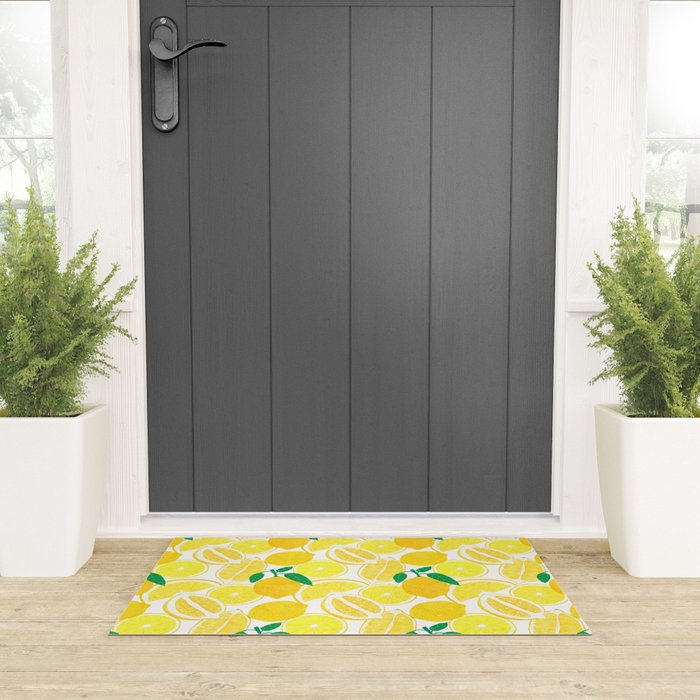 Lemon Harvest Welcome Mat Gallery Image 3