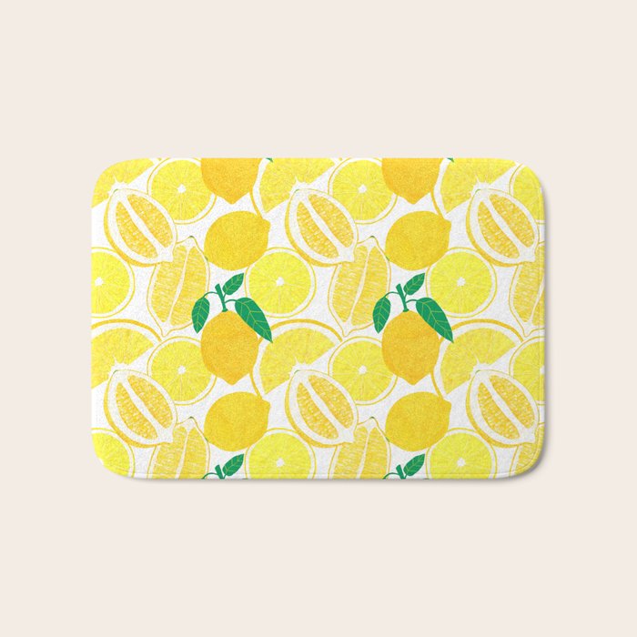 Lemon Harvest Bath Mat Gallery Image 1