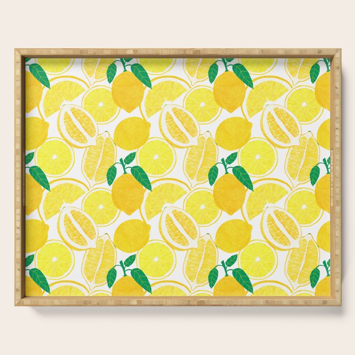 Lemon Harvest Serving Tray Gallery Image 1