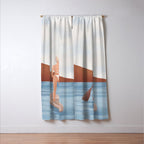 Summer Vacation II Window Curtain Gallery Image 3