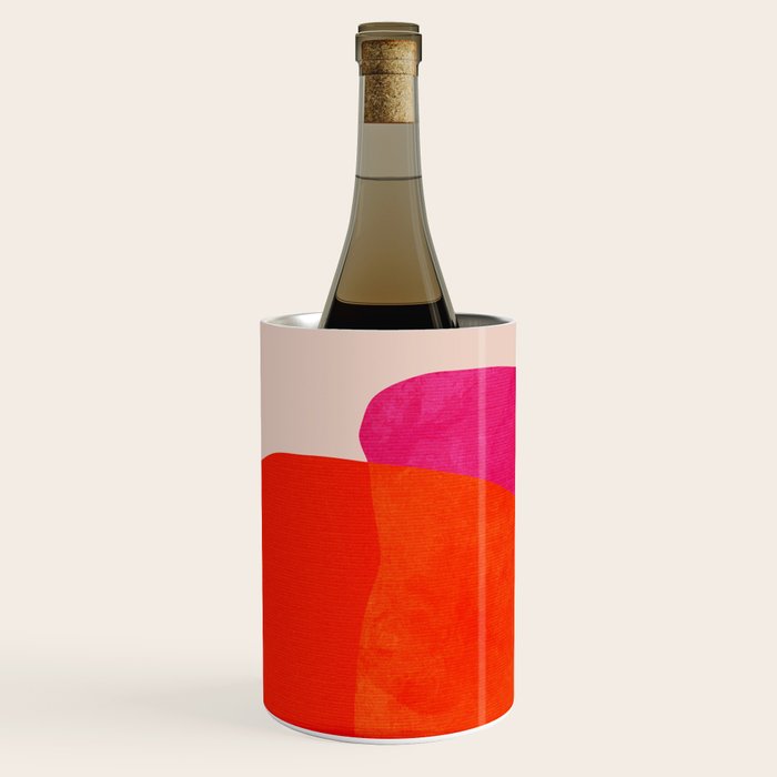 relations - shapes minimal painting abstract Wine Chiller Gallery Image 2