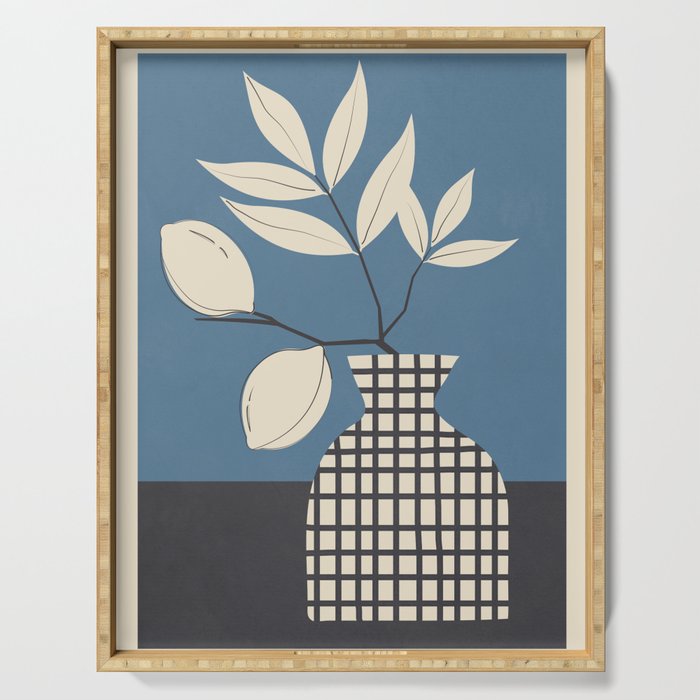 Lemon Stillness 3 Serving Tray Gallery Image 1