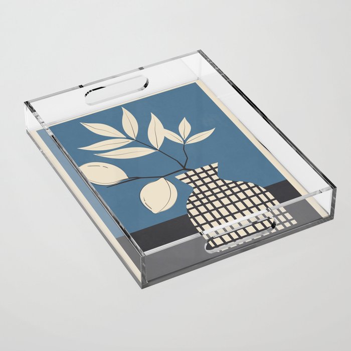 Lemon Stillness 3 Acrylic Tray Gallery Image 1