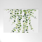 Eucalyptus Watercolor 8 Welcome Mat Gallery Image 1