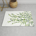 Eucalyptus Watercolor 8 Rug Gallery Image 1