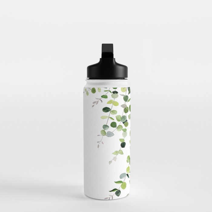 Eucalyptus Watercolor 8 Water Bottle Gallery Image 3