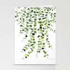 Eucalyptus Watercolor 8 Stationery Card Gallery Image 2