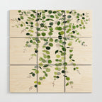 Eucalyptus Watercolor 8 Wood Wall Art Gallery Image 1