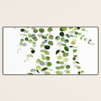 Eucalyptus Watercolor 8 Desk Mat Gallery Image 3