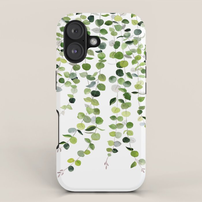 Eucalyptus Watercolor 8 iPhone Case Gallery Image 1
