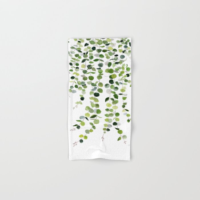 Eucalyptus Watercolor 8 Bath Towel Gallery Image 1