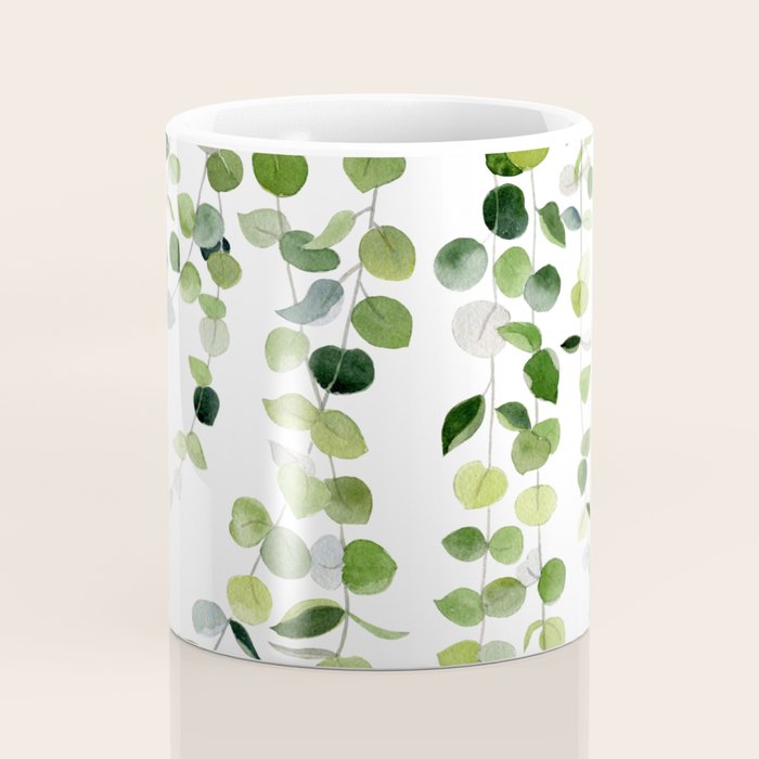 Eucalyptus Watercolor 8 Coffee Mug Gallery Image 4