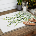 Eucalyptus Watercolor 8 Outdoor Rug Gallery Image 2