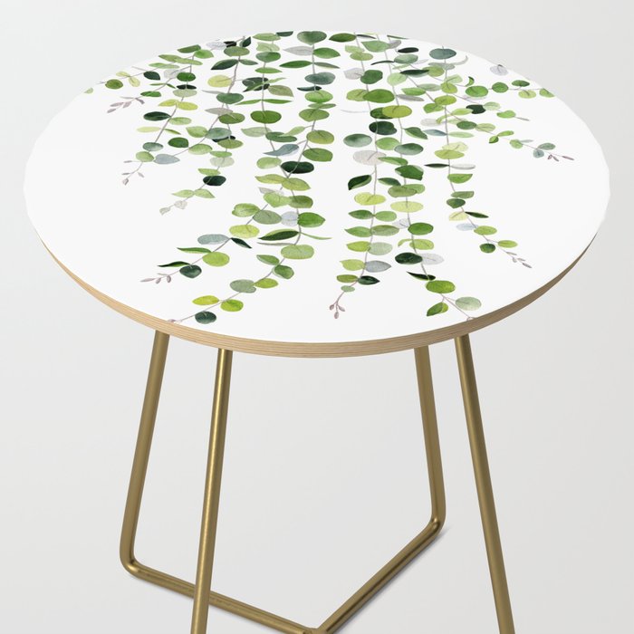 Eucalyptus Watercolor 8 Side Table Gallery Image 2