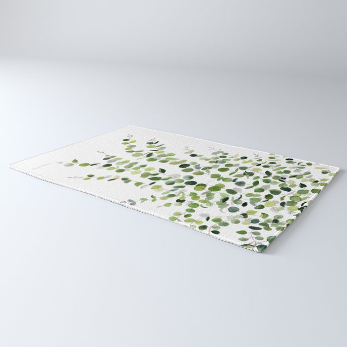 Eucalyptus Watercolor 8 Rug Gallery Image 3