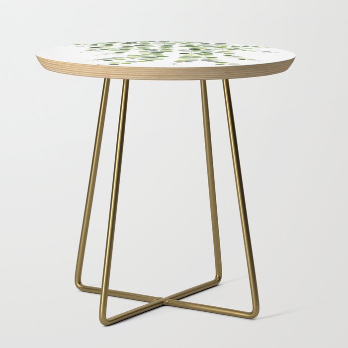 Eucalyptus Watercolor 8 Side Table Gallery Image 1