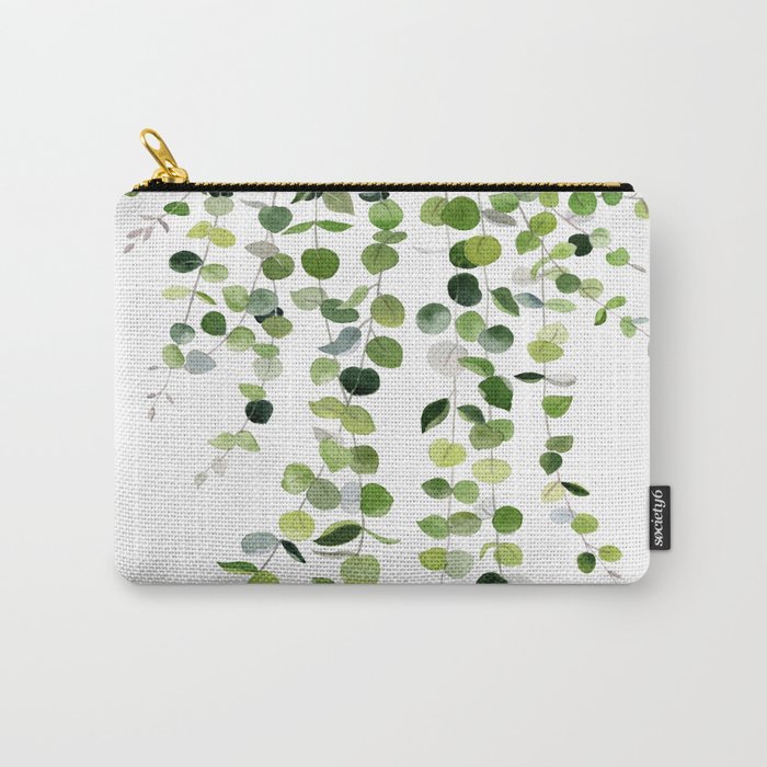 Eucalyptus Watercolor 8 Carry All Pouch