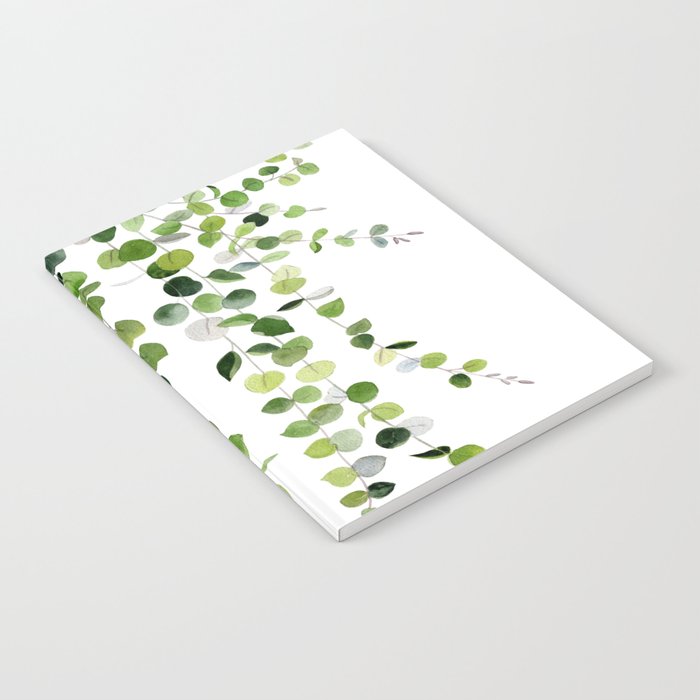 Eucalyptus Watercolor 8 Notebook Gallery Image 1