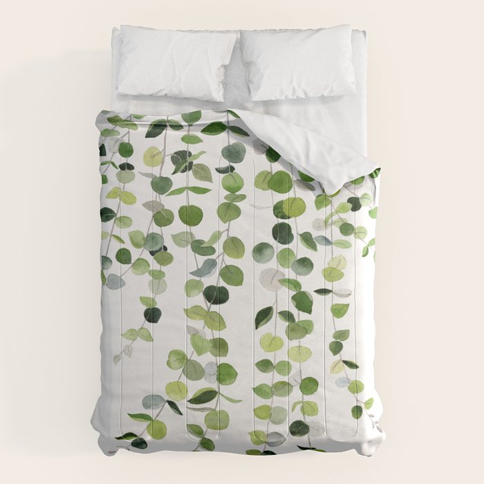 Eucalyptus Watercolor 8 Comforter Gallery Image 6