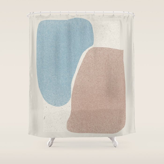 Silent Stones Shower Curtain Gallery Image 1