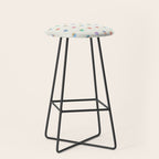 Happy Hanukkah | Dreidels & Star Pattern Stool Gallery Image 1