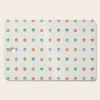 Happy Hanukkah | Dreidels & Star Pattern Cutting Board Gallery Image 1