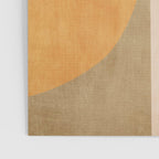 Modern Geometric Terra Beige Mustard Abstract Poster Gallery Image 3