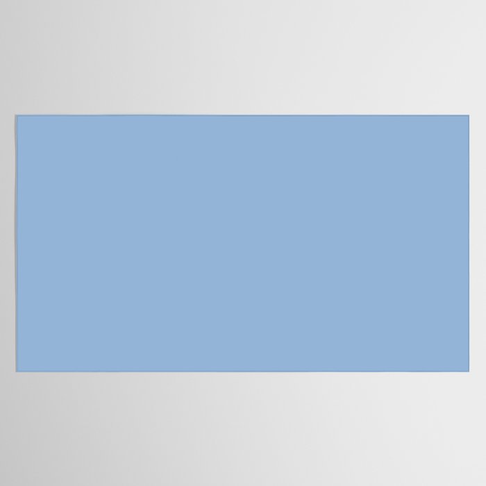 Blue Bell light pastel solid color Tablecloth Gallery Image 2