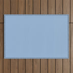 Blue Bell light pastel solid color Outdoor Rug Gallery Image 1