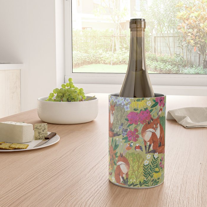 fox pattern Wine Chiller Gallery Image 4