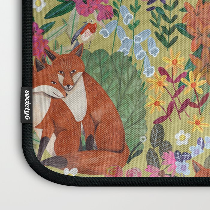 fox pattern Laptop Sleeve Gallery Image 3