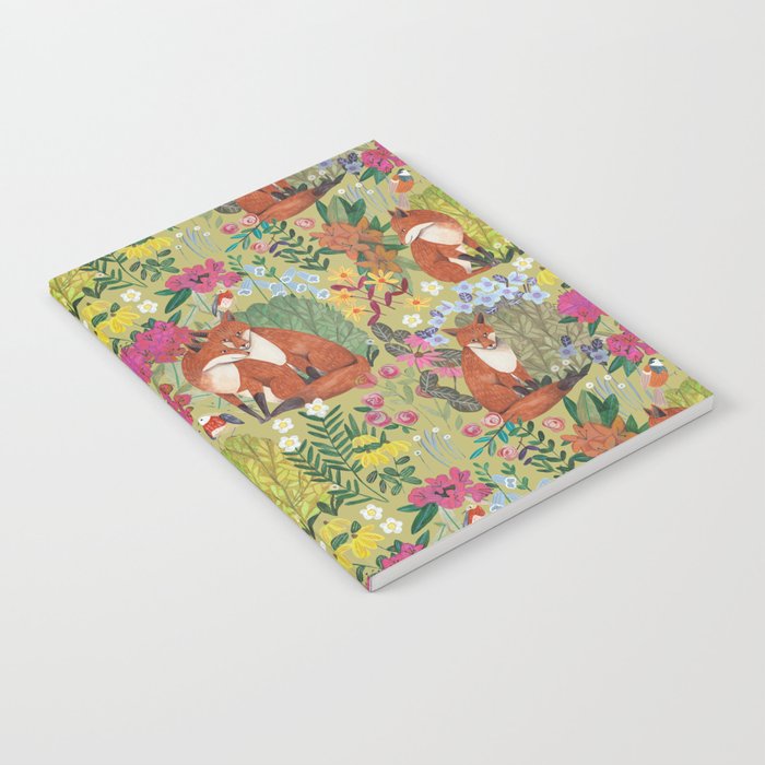 fox pattern Notebook Gallery Image 2