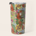 fox pattern Travel Mug Gallery Image 3