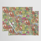 fox pattern Placemat Gallery Image 1